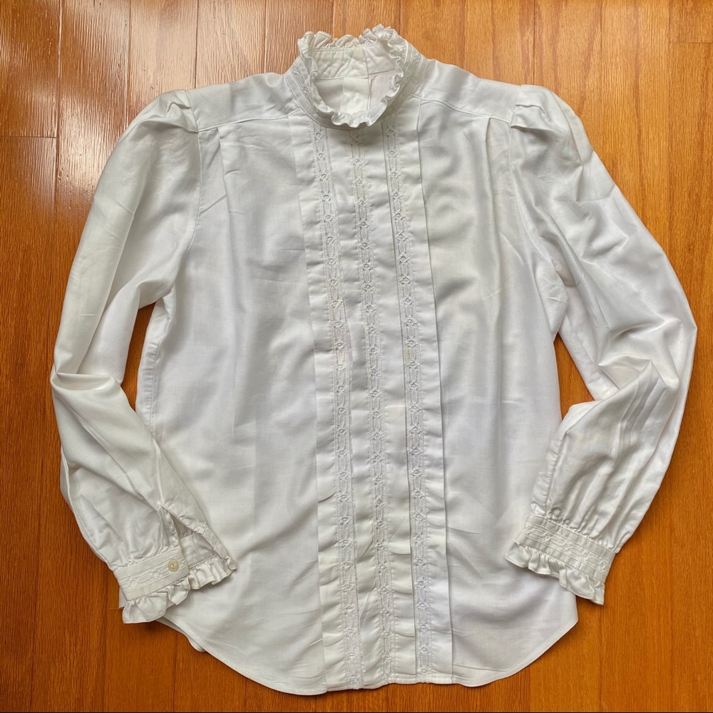 1980’s vintageJim Heilman super soft cotton blouse